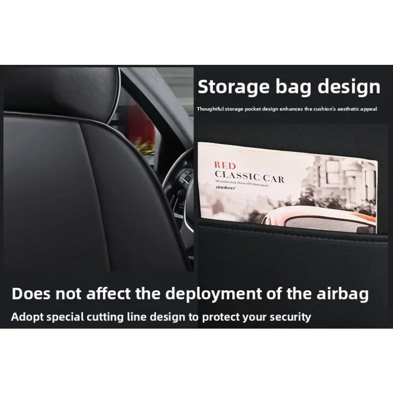 Full Coverage Pu Leather Car Seat Covers for JAGUAR XF F-Pace E-pace I-Pace X-Type XE XJ XK Car Accessories Car Mobile World