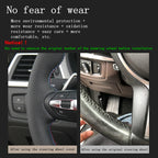 Customize DIY Microfiber Leather Car Steering Wheel Cover For Honda Accord 9 2013-2017 Odyssey 2013-2015 Crosstour 2013-2015