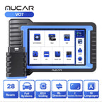 MUCAR VO7S/VO7 Car Diagnostic Tools Full System Diagnosis 28 Reset ECU Coding&Bi-directional Automotive Obd2 Scanner Free Update