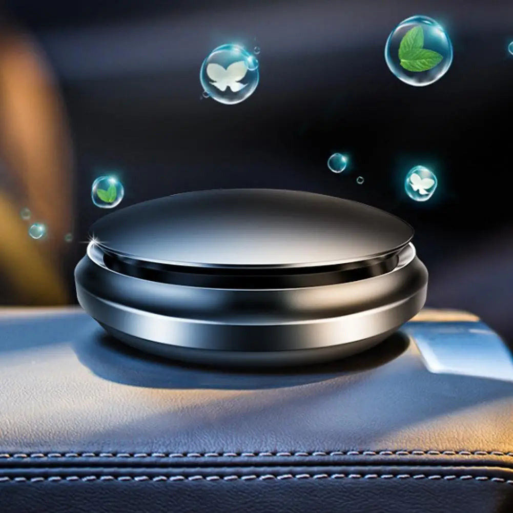 UFO Style Aluminum Alloy Car Air Freshener – Creative Auto Interior Air Purifier with Long-Lasting Fragrance