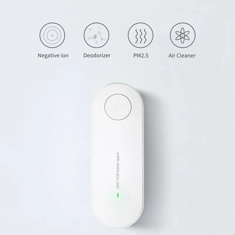 Anion Air Purifier Portable Air Purification Plug-in Negative Ion Generator Odor Eliminator moke Remover Air Freshener Indoors CM World