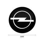 4Pc 56mm 60mm Car Wheel Center Hub Cap For Opel Astra Grandland Corsa Mokka Frontera Insignia Zafira Rim Cover Sticker Accessory