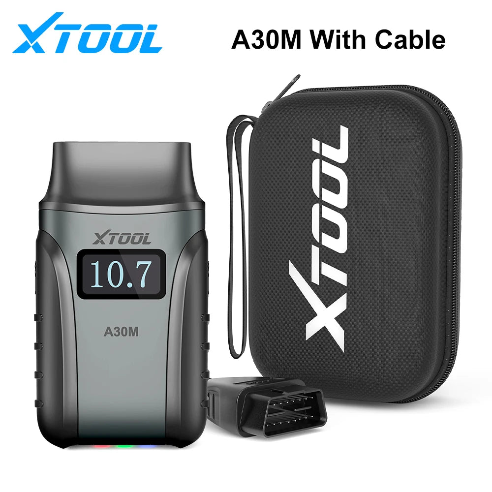 Popular XTOOL Anyscan A30M Bluetooth OBD2 Code Reader Scanner All System Bi-directional Car Diagnostic Tools 26+ Reset CAN FD CM World