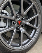 4PCS 25PCS 56mm for Tesla Model 3 Y S/X New Model Y Juniper Car Wheel Center Hub Decorative Caps Badge Lug Nut Protective Cover
