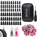Easy DIY Spiral Tyre Repair Plugs Rubber Screw Nails Puncture Repair Tools for Car Motorcycle Bike Tubeless Tyres