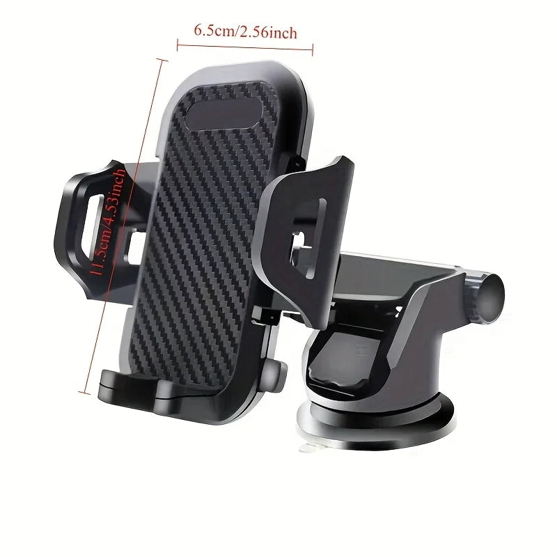 Sucker Car Phone Holder Mount Stand Suction Cup Smartphone Mobile Cell Support in Car Bracket For iPhone Xiaomi Huawei Samsung CM World