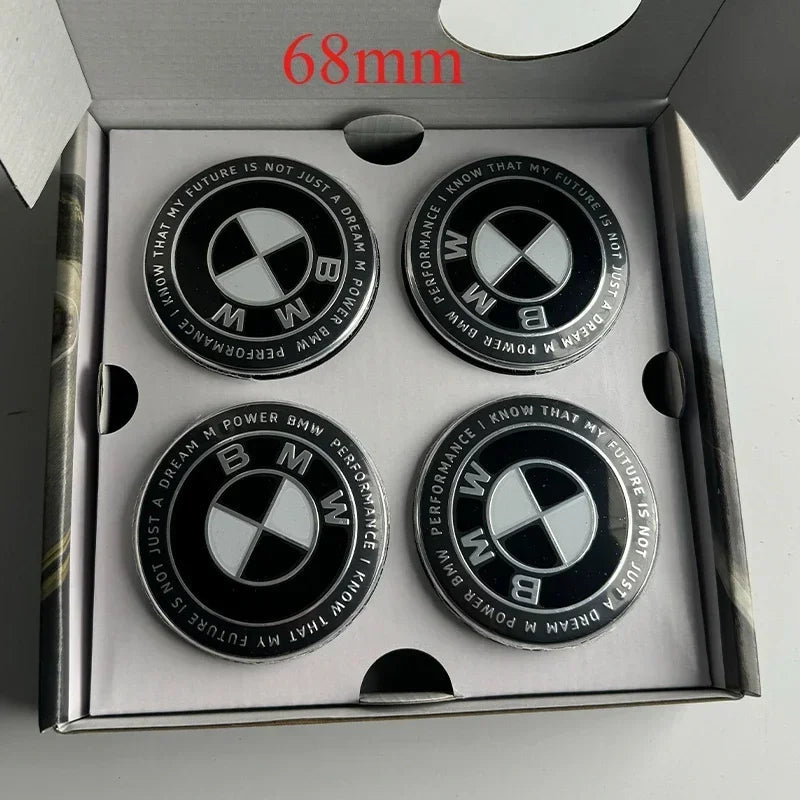 56/68mm BMW hub cover magnetic suspension hub center cover 1 3 5 7 series, 1x3x5x6 m2 m3 m4 m5 m6 automobile tire center logo. CM World