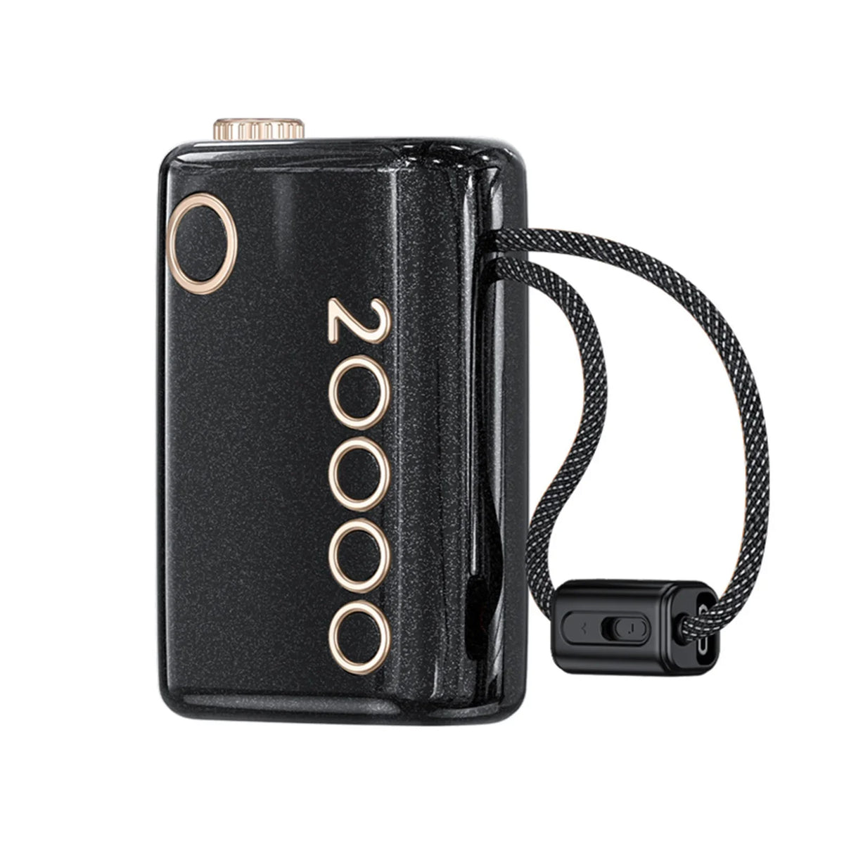 20000mAh Portable Charger with Built-in Cables, Fast Charging & Digital Display for iPhone Samsung, CCC Certified Power Bank