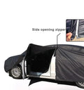 Outdoor Full Vehicle Cover For Skoda Octavia - Side Zipper Design, Waterproof Dustproof Sun Protection Car Cover