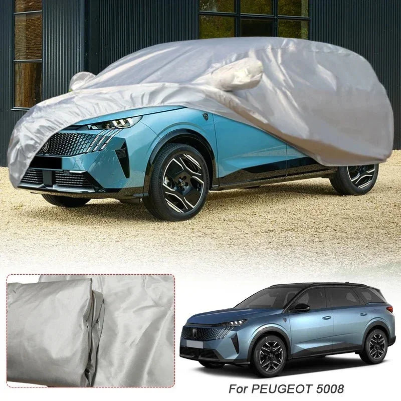 Car Cover For PEUGEOT 208,308,408,508,2008,3008,5008 dustproof, uv resistant, and waterproof car clothing Car Mobile World