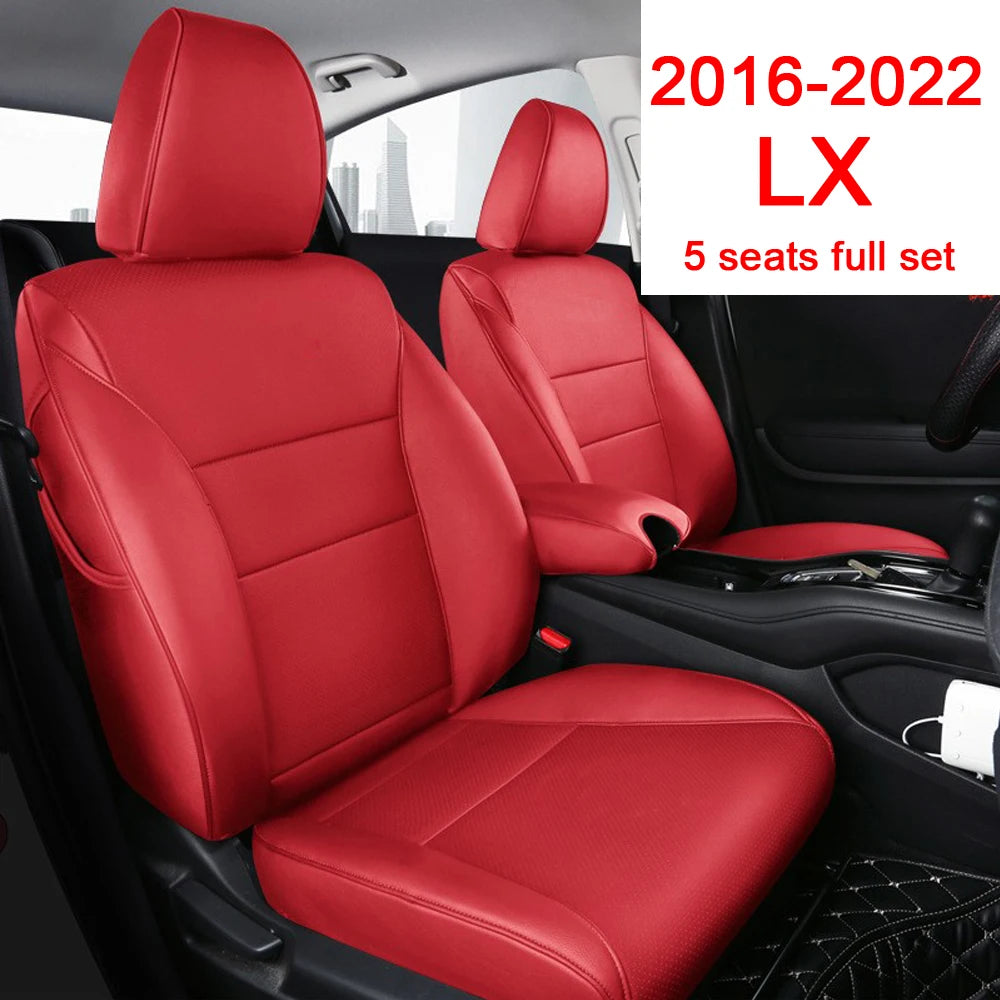 Car Special Seat Covers For Honda Vezel HRV XRV 2016 2017 2018 2019 2020 2021 2022 Car Seat Protective Cover Leather Cushion