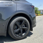 4PCS 19 Inch HubCap for Tesla Model Y Juniper 2025 Hubcap Performance Replacement 19''Crossflow Wheels Cover Full Rim Accessorie CM World