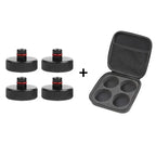 4pcs For Tesla Model X/S/3 Black RubberJackLifting Point Pad AdaptersPremiumStyling Enhanced Protection Easy Jacking Support Pad CM World