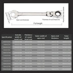 Dual Heads Dual Heads Ratchet Wrench Quick Release 72 Teeth Reversible Ratchet Spanner Ratcheting Combination Wrenches