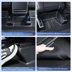 For Tesla Model Y Juniper 2025 2056 Under Seat Corner Guard Seat Slide Rail Protector Cover Anti-Kick Decor Flocking Accessories CM World