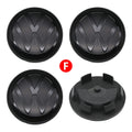 Car Hub Caps 4pcs 56MM 65MM Floating Center Wheel Covers Universal Fit Premium Quality Durable Rust Proof Chrome Kit