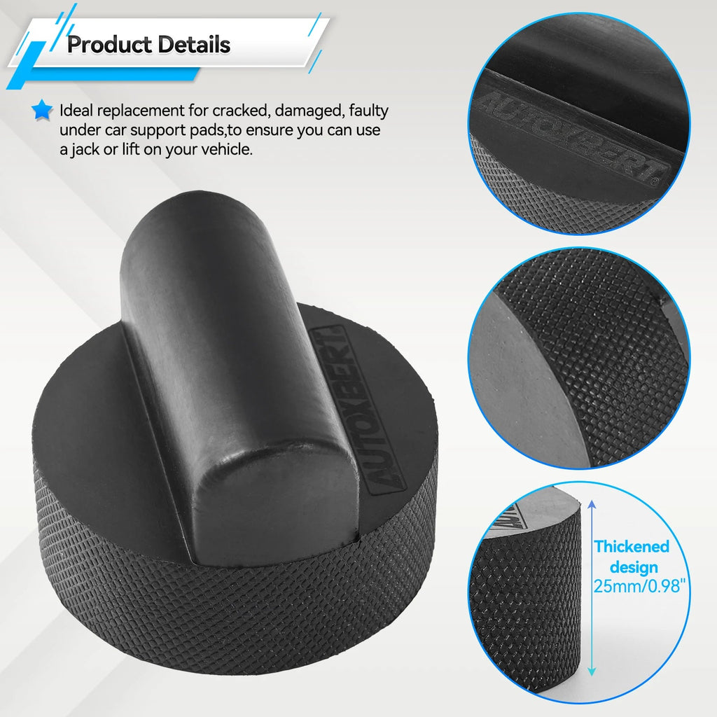 Jack Rubber Pad Anti-slip Adapter Support Block Car Lift Tool For Audi For Audi A6 Quattro A7 R8 RS6 RS7 S6 S7 TT Jacking Points CM World
