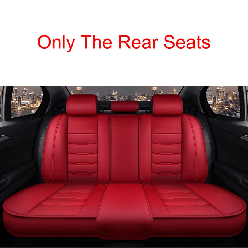 Full Coverage Universal Pu Leather Car Seat Covers for CITROEN All models C4 Picasso C3 C5 C6 DS4 DS5 DS6 DS7 Car Accessories CM World