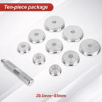 10pc Bearing Race & Seal Driver Kit w/9 Adapters, Axle & Bearing Install Tools CM World