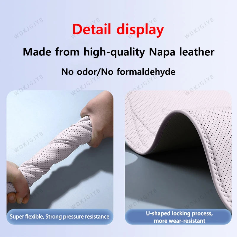 For Tesla Model YL 2026+ Ventilation Seat Cover Breathable Comfortable PU Leather Seat Cushion All-season Car Seat Accessories