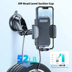 Suction Cup Car Mobile Phone Holder Mount Support in Car Bracket Navigation 360° Rotation Stable Universal Stand For Phones New