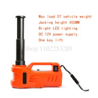 12V 3T/5T 150W Rated Power 13A Max.Current Electric Hydraulic Lifting Tools 155-450MM 135-360MM Hydraulic Car Floor Jack