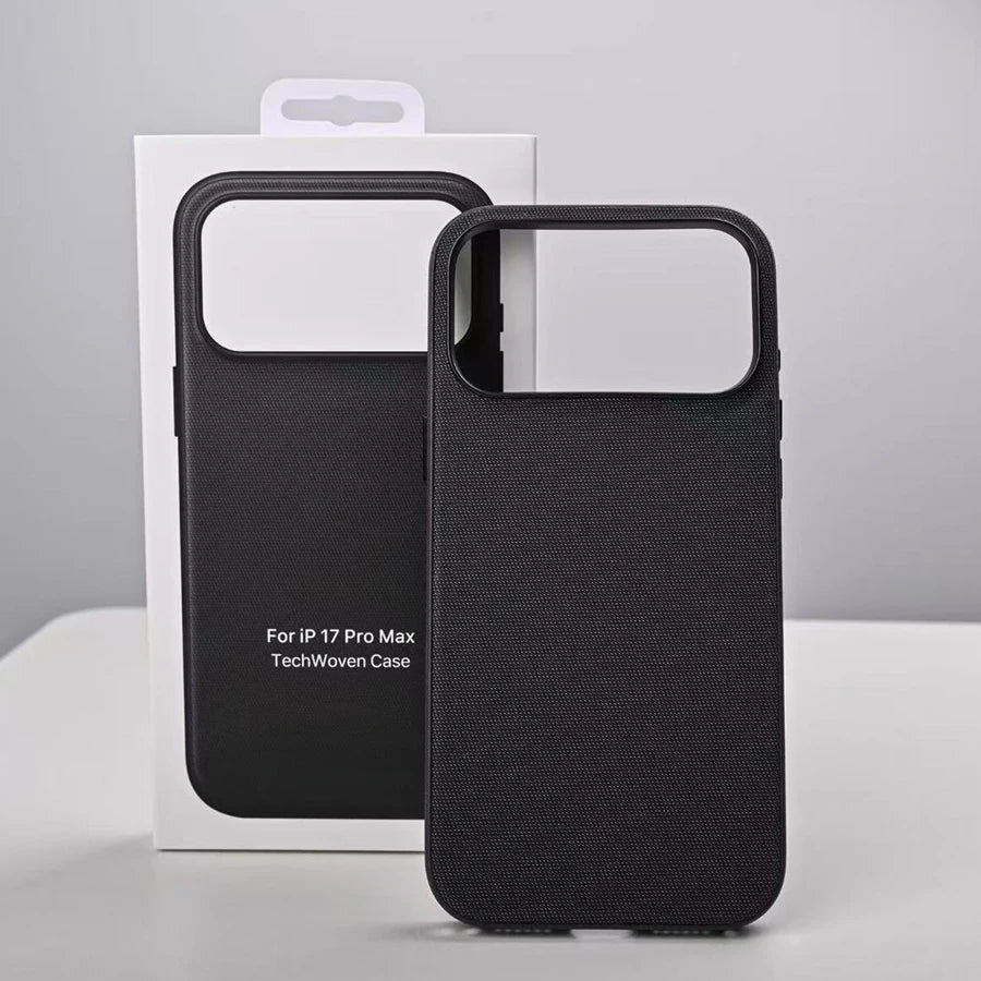 New Original Technology Woven Magnetic Case For iPhone 17 16 15 14 13 Pro Max Fundas For Magsafe Wireless Charger Official Cover