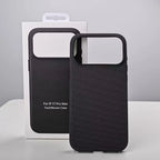 New Original Technology Woven Magnetic Case For iPhone 17 16 15 14 13 Pro Max Fundas For Magsafe Wireless Charger Official Cover