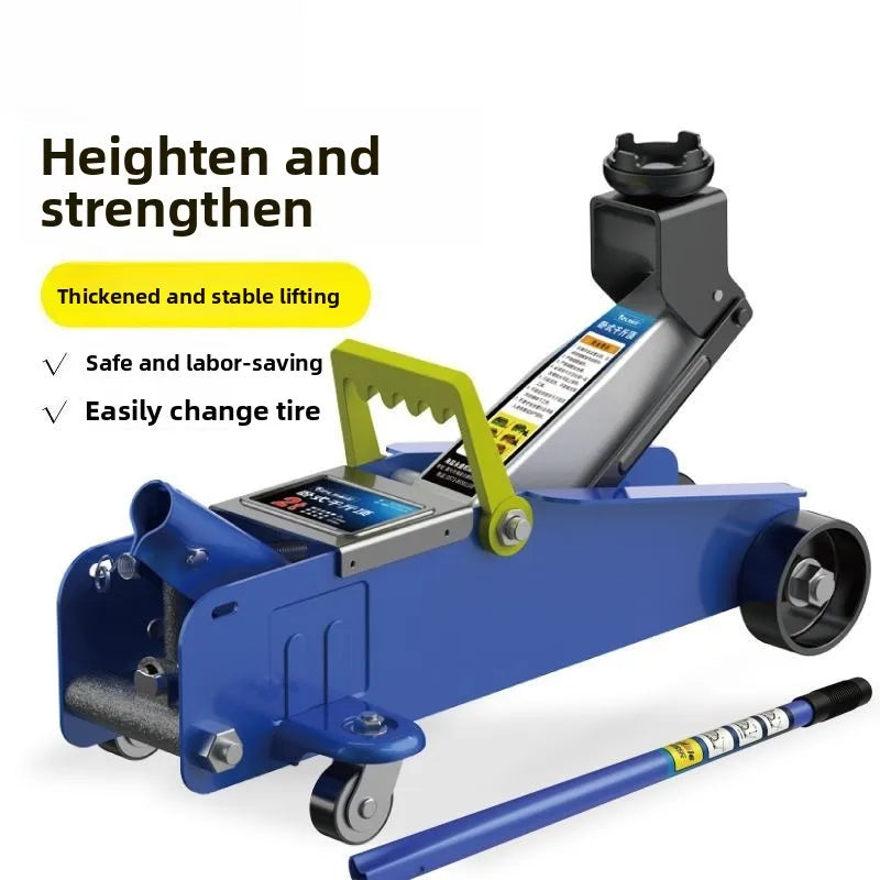 New Horizontal Hydraulic Jack SUV Tire Changing Tool Car Car Oil Pressure 1.5 Tons 2 Tons Car Tools