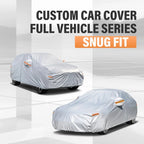 Heavy-duty Waterproof Car Cover All-Weather Outdoor Dust UV-Protective Fit for Hatchback Sedan SUV Full Kayme Car Accessories Car Mobile World