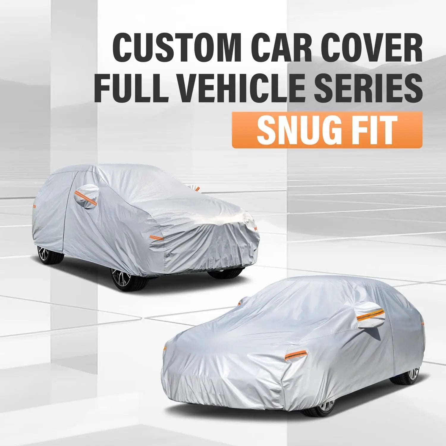 Heavy-duty Waterproof Car Cover All-Weather Outdoor Dust UV-Protective Fit for Hatchback Sedan SUV Full Kayme Car Accessories Car Mobile World