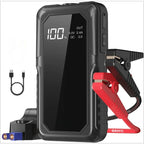 2000APeak Car Jump Starter(12V 8L Gas/6.5L Diesel Engine) Equipped Fast Wireless Charging Jump Starter Battery Pack PortableJump