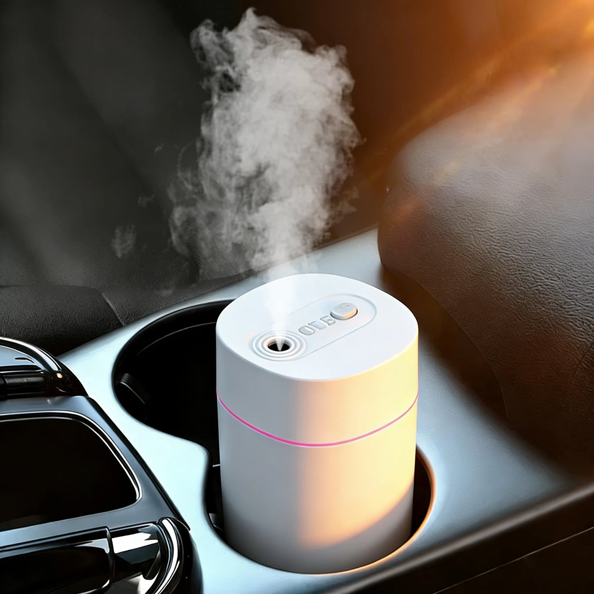 200ML Mini Air Humidifier USB Aroma Diffuser Essential Oil Purifier Mist Maker Colorful Lights humidificador For Home Car Office