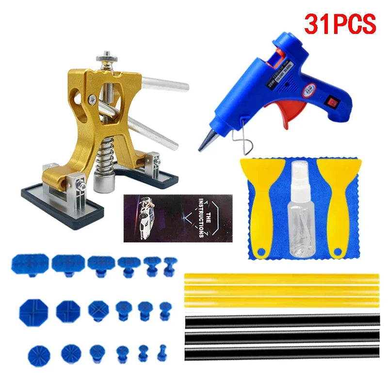 Car Dent Zoposon Repair Tools EU/US Glue Gun Paintless Dent Repair Kit Automotive Dent Remover Suction Auto Dent Puller Tool