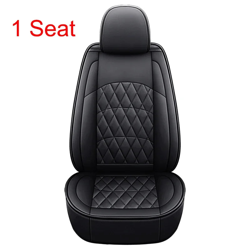 Full Coverage Universal Pu Leather Car Seat Covers for AUDI All car models A3 Sportback A1 A4 A5 A6 A6L A7 A8 Car Accessories CM World