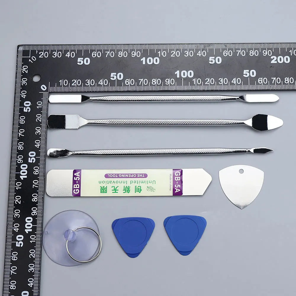 JCD 8 In 1 Computer Mobile Phone Tablet Appliances Pry Bar Multi-purpose Manual Disassembly Tool Bimetallic Head CM World