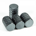 4Pcs Car Tire Valve Stems Cap Knurling Style Tire Valve Cap Aluminum Tire Wheel Stem Air Valve Cap car Universal accessories CM World