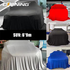 Customized Logo Unveiling Car Cover Car Auto Show Delivery Launch Special Unveiling Cloth 4S Show New Dustproof Car Reveal Cover Car Mobile World