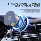 Magnetic Car Phone Holder For Mercedes Benz A Class W177 2019-2024 Wireless Charging Special Fixed Bracket Base MagSafe Mount CM World