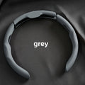 Universal Car PU Nappa Leather Steering Wheel Cover for Men and Women, All-Season, Anti-Slip, Sweat-Absorbent, Wear-Resistant CM World