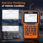 FOXWELL NT510 Elite OBD2 Scanner All System Scan Code Reader Active Test ECU Coding OBD OBD2 Car Diagnostic Tool Free Update Car Mobile World