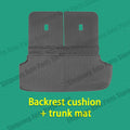 Front Rear Car TPE Floor Mats for Hyundai Ioniq 9 7 Seats EV 2025 - 2026 Backrest Cushion Trunk Mat Waterproof Accessories