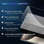 Privacy Screen Protector For iPhone 17 Pro Max Anti-Spy Glass For iPhone 16 15 14 13 12 11 Pro Max Privacy Film iPhone 17 Pro Car Mobile World