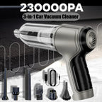 Car Vacuum Cleaner Strong Suction Cleaning Mini Machine Wireless Portable Handhled Blower Machine Air Duster for Home Appliances CM World