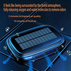 Car Mounted Solar Powered Air Purifier  Powered Car Air Purifier With Negative Ion Purification Technology Automotive Supplies CM World