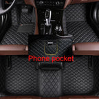 3 PCS Custom Full Coverage Car Floor Mats for Ford S-Max 2007-2016 2017-2020 5Seat 2007-2016 Everest 2015-2020 Car Accessories