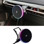 For BMW 5 Series I5 G60 X5 X6 IX 2023 2024 2025 Car Front Air Outlet Phone Magnetic Wireless Charger Holder 15W Accessories Trim CM World