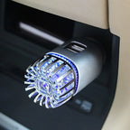 Car Air Purifier Mini Auto Car Fresh Air anion Ionic Purifier Oxygen Bar Ozone Ionizer cleaner Vehicle Air Freshener USB Charge