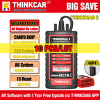 WholeSale Thinkdiag 2 Bidirectional OBD2 Scanner ECU Coding 16 Service CANFD All System Car Diagnostic Tool 1 Year Free Update Car Mobile World