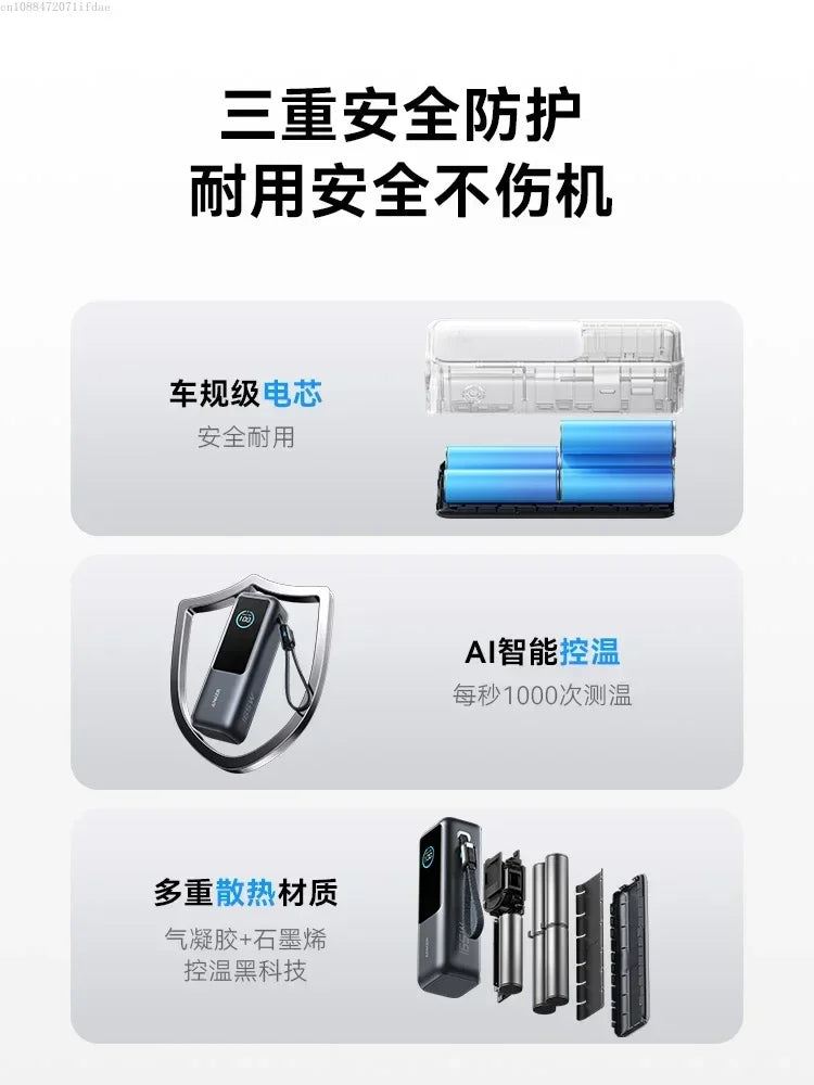 Anker energy cain Anker 165W high-power and large-capacity power bank with dual-wire mobile power supply, fast charging, suita